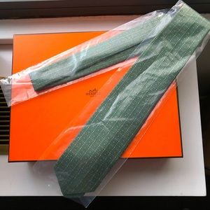 Brand New Hermes Silk Tie